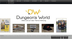 Desktop Screenshot of dungeonsworld.de
